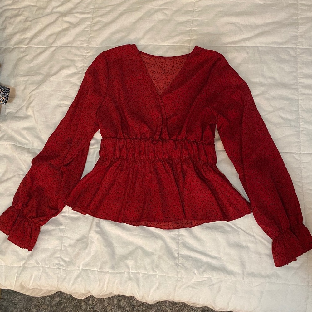 Red Blouse